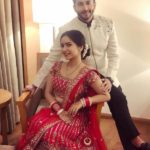 Dheeraj Dhooper with his wife