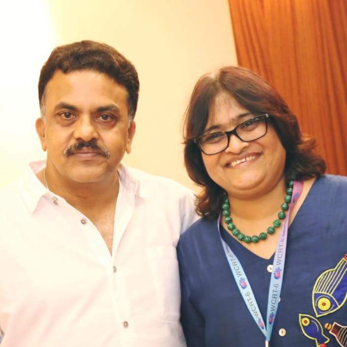 Sanjay Nirupam With Wife Geeta Nirupam