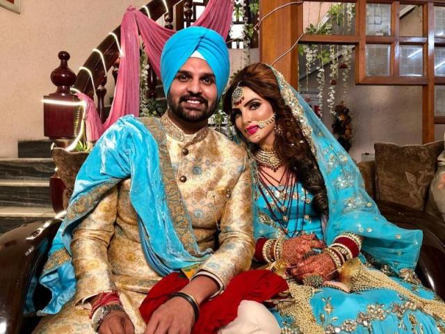 Hans Raj Hans' younger son and daughter in law