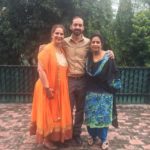 Navjot Kaur Sidhu With Her Mother And Brother
