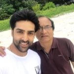 Adhvik Mahajan With His Father