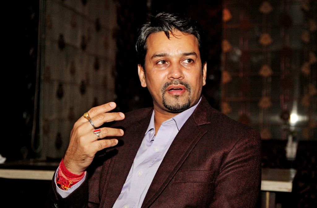 Arun Singh Dhumal's brother Anurag Thakur