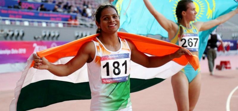 Dutee Chand After Winning Her First Asian Games Medal