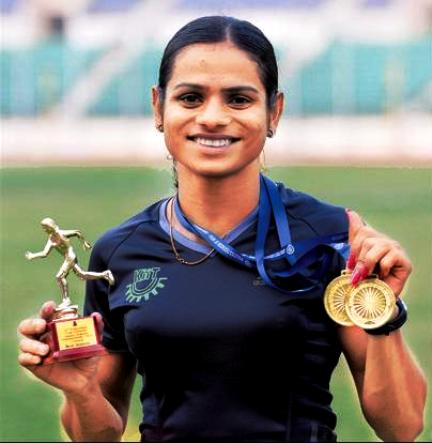 Dutee Chand After Winning In Taipei