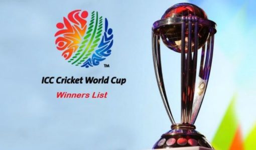 ICC Cricket World Cup Winners List