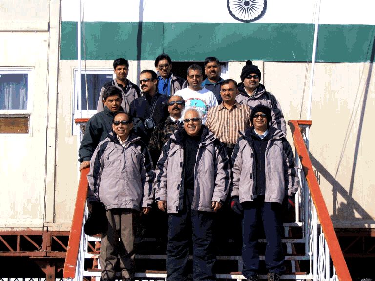 Kapil Sibal Before Starting Off For Antarctica