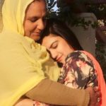 Kaur B with her mother