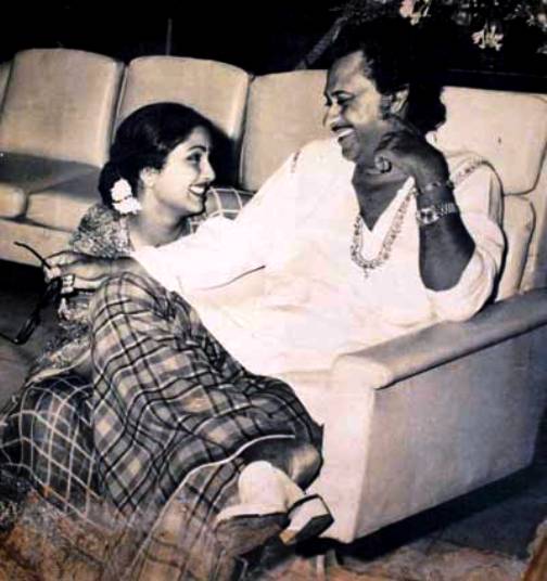 Leena Chandavarkar With Kishore Kumar