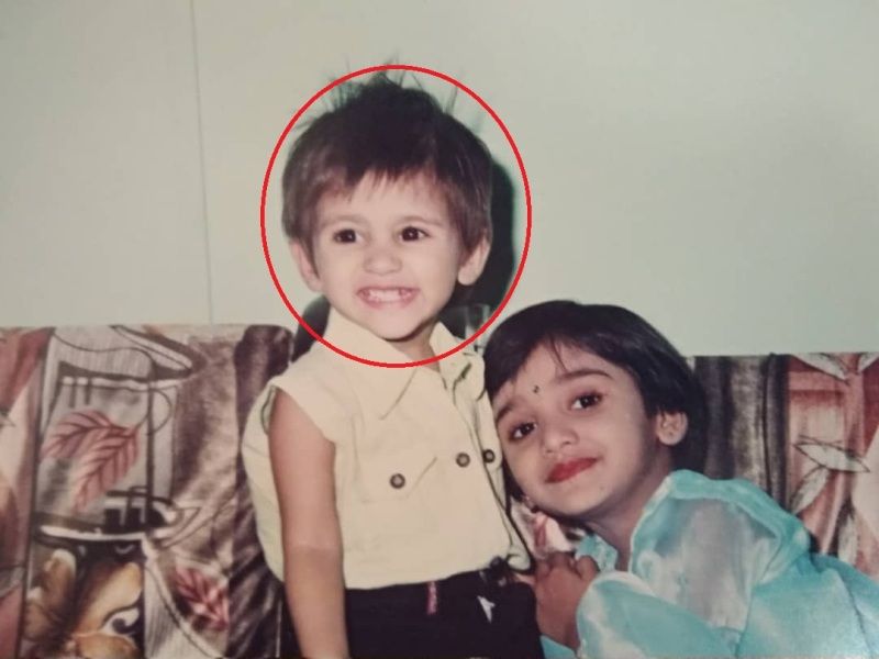 Pranali Rathod's childhood picture