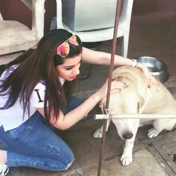 Priyanka Chibber loves dogs