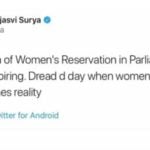 Tejasvi Surya Tweet