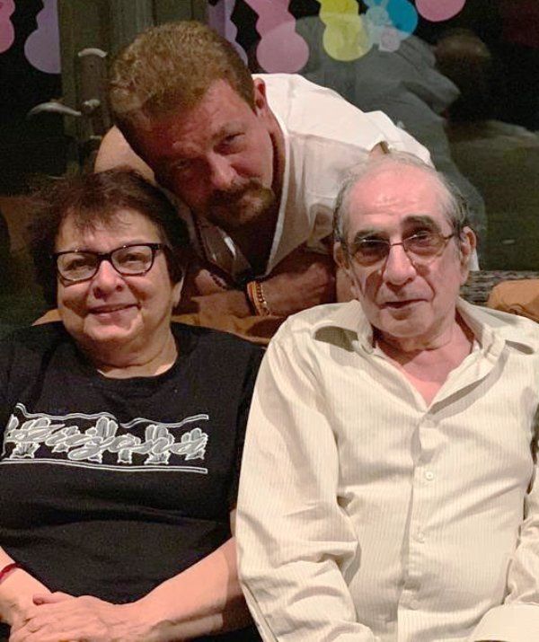 Zubin Irani with his parents