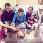 Anmol Gagan Maan with her family