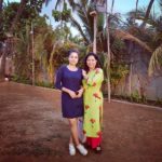 Ridhima Pathak with her mother
