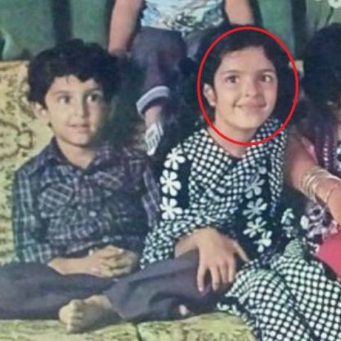 Sunaina Roshan in her childhood