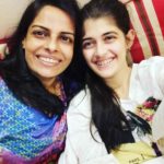 Urvi Singh with her mother