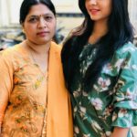 Veena Jagtap with her Mother 
