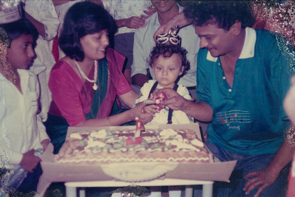 Vidyadhar Joshi son birthday party