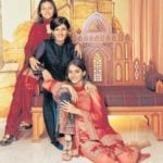 Raveen Tandon with Pooja and Chayya