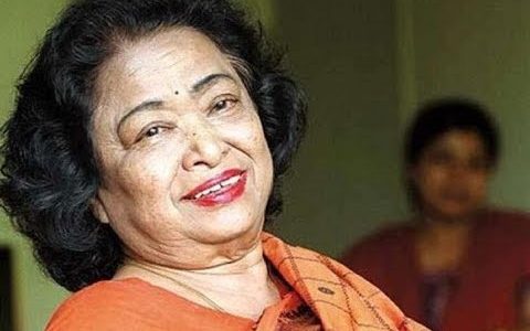 Shakuntala Devi smiling