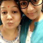 Sreemukhi With Her Mother
