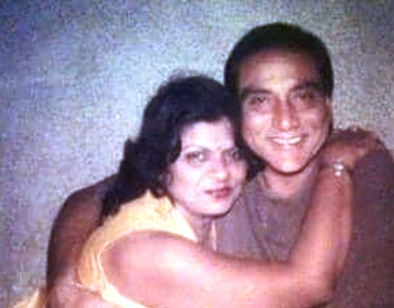 Goga Kapoor With His Wife