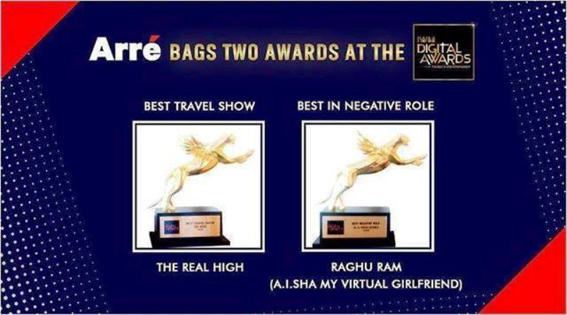 Raghu Ram Won Digital Award