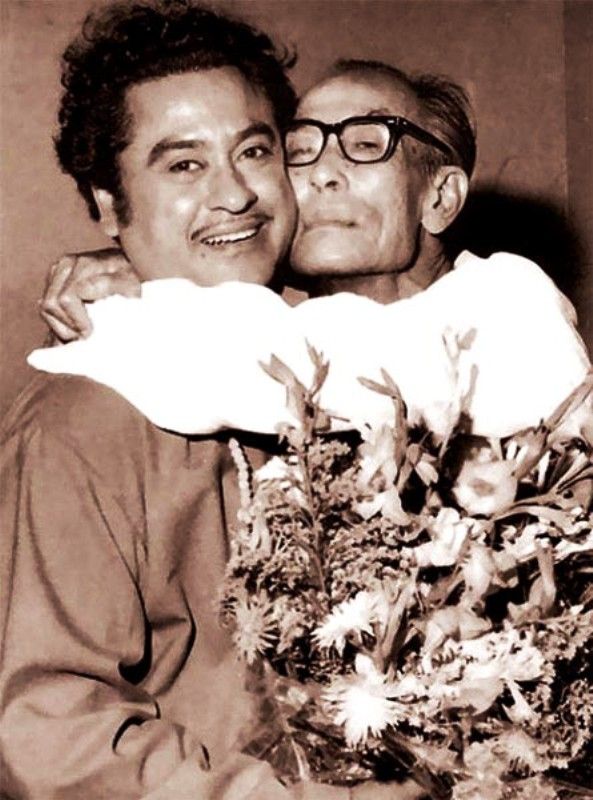 S . D. Burman With Kishore Kumar
