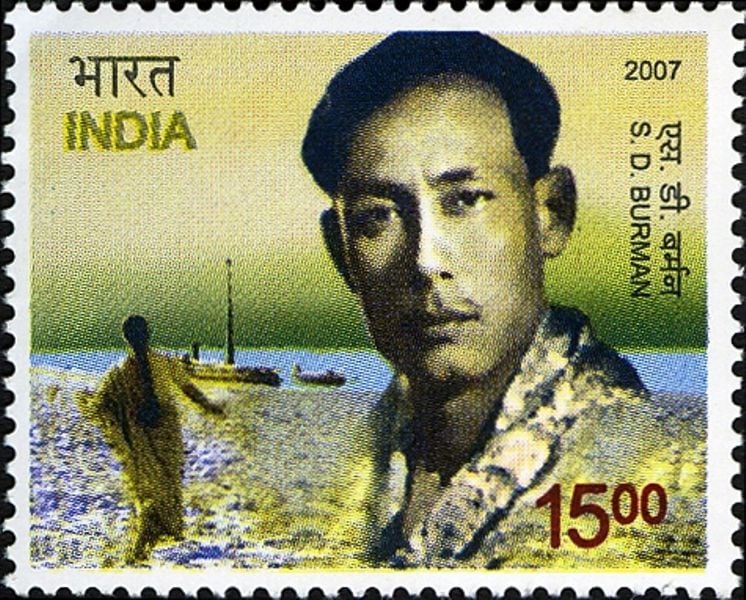 S . D. Burman's Commemorative Postage Stamp