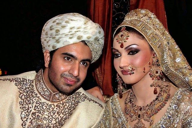 Sana Fakhar with Husband Fakhar Imam