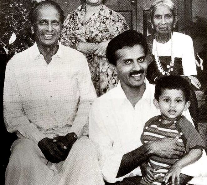 VG Siddhartha With His Father Gangaiah