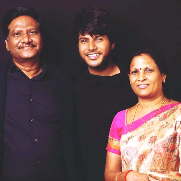 Sundeep Kishan with His Father and Mother