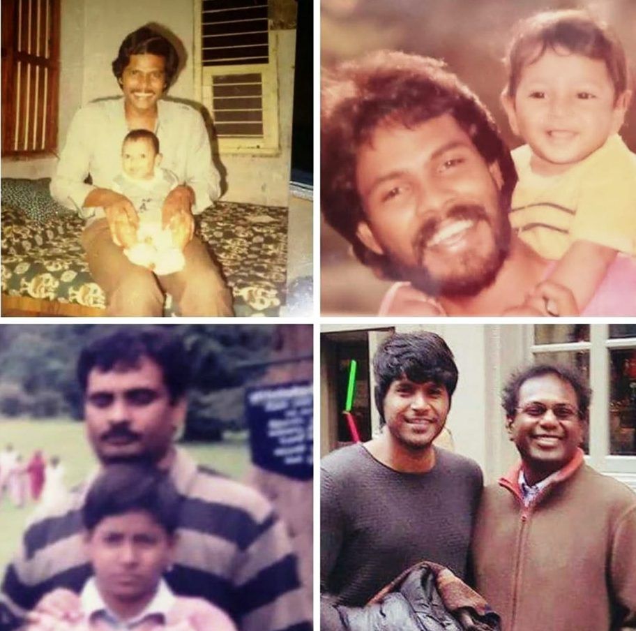 Sundeep Kishan with His Father and Uncles