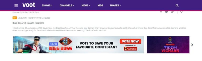 Bigg Boss 13 Voting Process (Online Poll), Contestants & Eviction