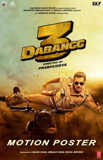 Dabangg 3 poster