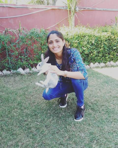 Geeta Rabari loves animals