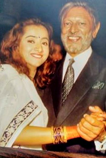 Vijay Karnik with his daughter Shalakaa Karnik