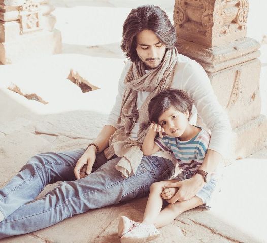 Abhimanyu Tomar with his niece Laira