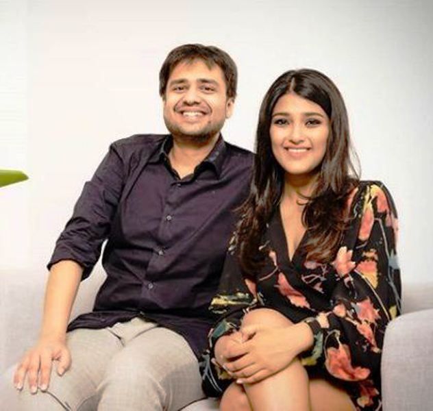 Ankiti Bose with the Co-Founder of Zilingo- Dhruv Kapoor