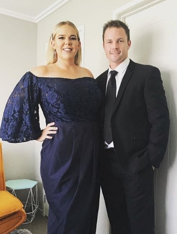 Colin Munro With His Wife Tehere Munro