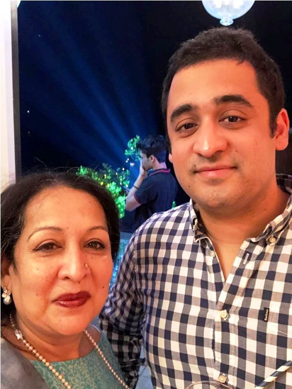 Devika Bhise's Mother and Brother