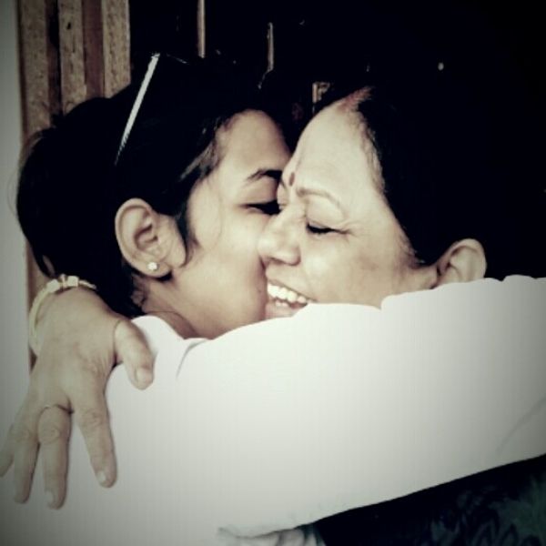 Purnota Dutta Bahl with Her Mother