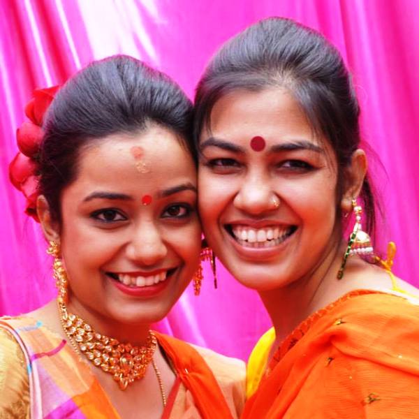 Purnota Dutta Bahl with Her Sister