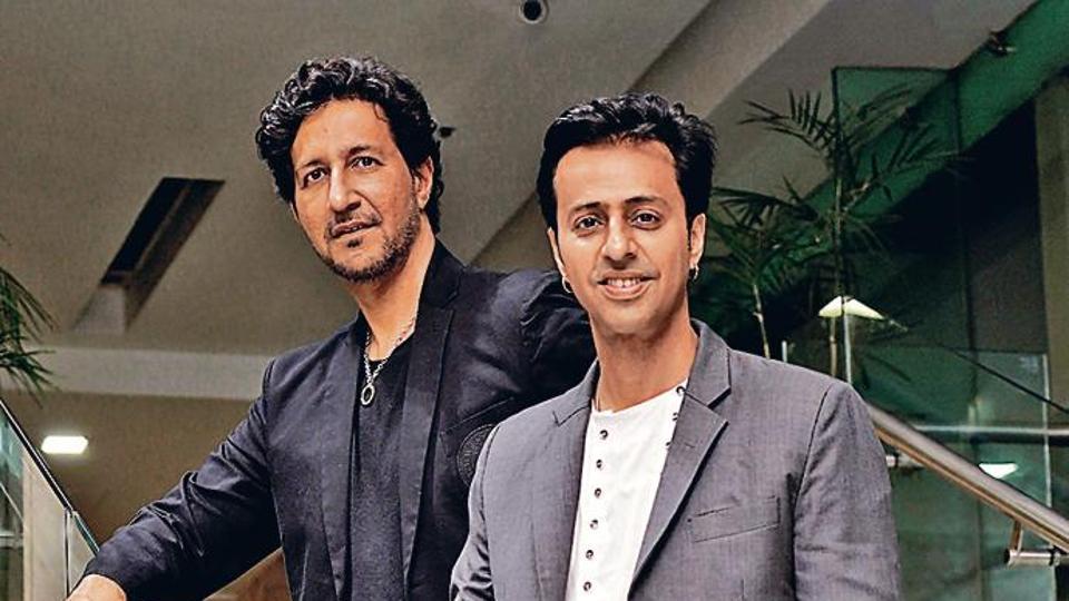 Salim Merchant with his brother