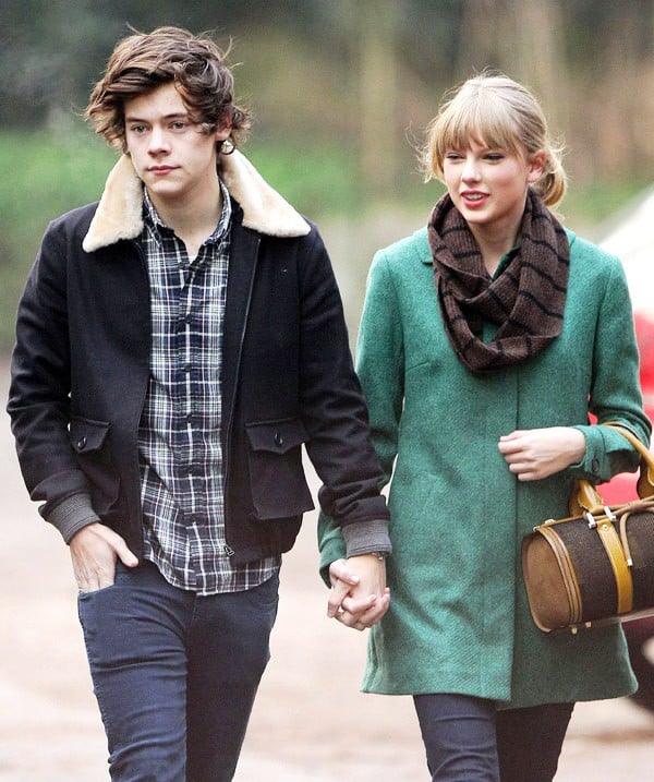 Taylor Swift with Harry Styles