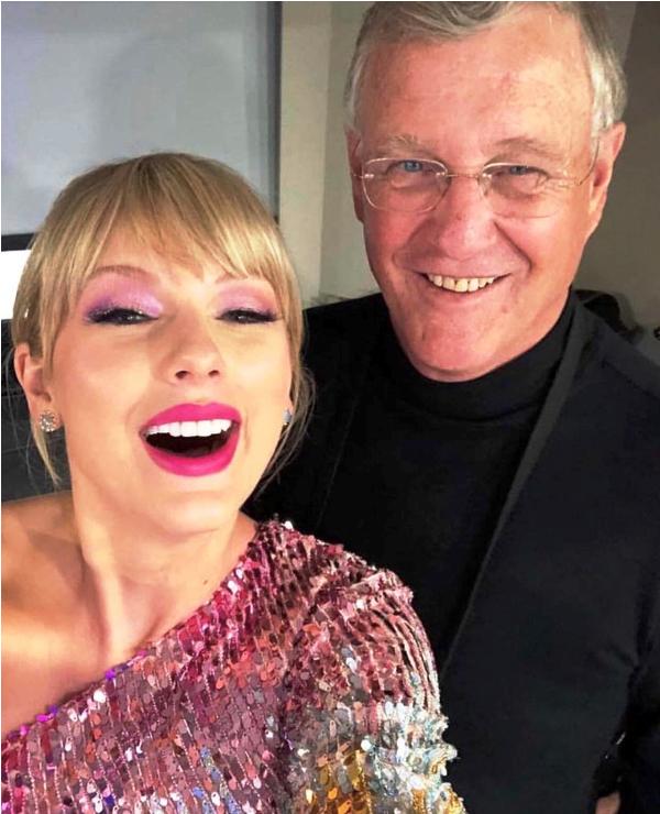 Taylor Swift with Her Father