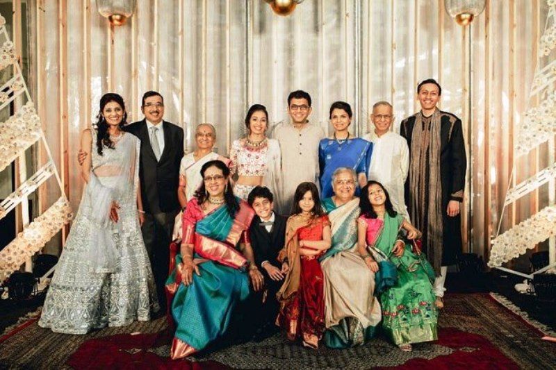 Aparna Krishnan with Her Family