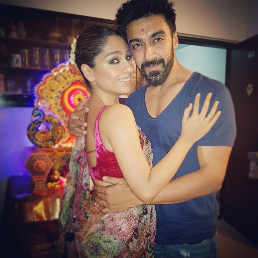 Ashish Chowdhry and his wife