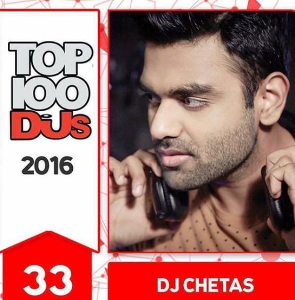 DJ Chetas among the Top 100 DJs