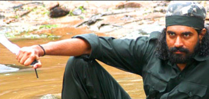Director Krish as a Naxalite in his film Gamyam (2008)